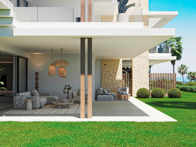 Exclusivo apartamento en planta baja, con jardín privado, 3. 218m² Estepona