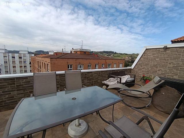 Exclusivo ático con terraza y vistas panorámicas en Gijón