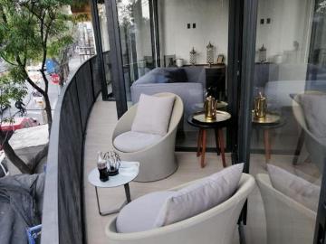 Exclusivo departamento con amplio balcón y diseño vanguardista, entrega inmediat