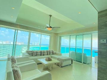 Exclusivo Departamento en Porto Fino Con Vista al Mar Zona Hotelera Canc?n