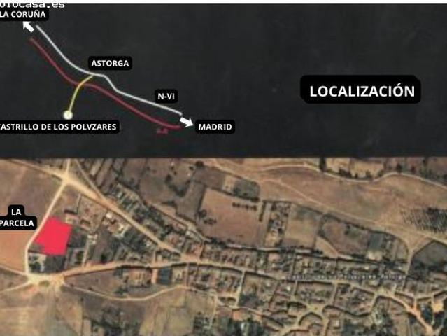 Exclusivo solar urbano edificable en Castrillo de los Polvazares Astorga