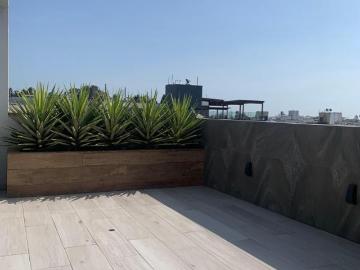Exclusivo penthouse duplex con terraza sin amoblar