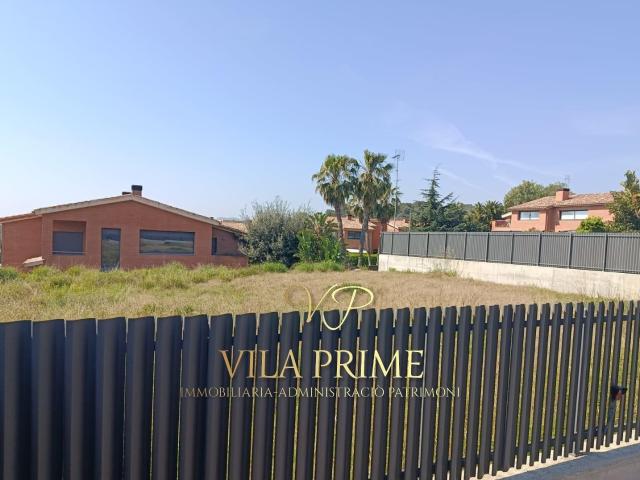 EXCLUSIVO TERRENO LLANO EN SANT QUIRZE, MATARO