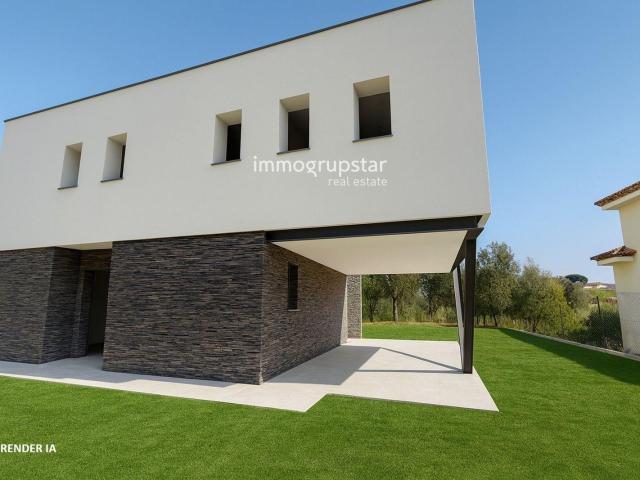 Exclusiva casa de obra nueva con vistas al casco antiguo de. 182m² Calonge