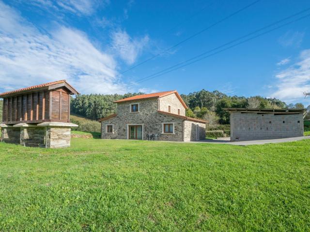 EXCLUSIVA CASA DE PIEDRA EN MEANGOS, ABEGONDO DISEÑO Y TRANQUILIDAD