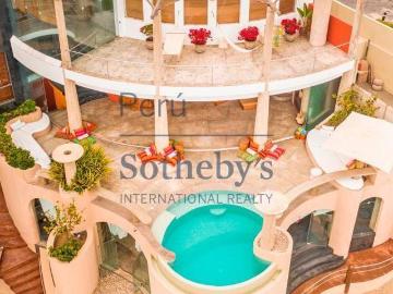 Exclusiva Casa de playa de estilo nico en Kontiki Punta Hermosa