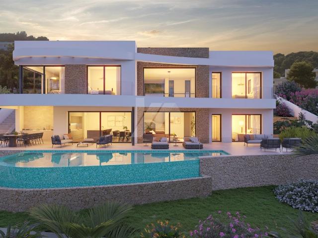 Exclusiva Casa Moderna en Urbanización de Alto Nivel en Mora. 255m² Moraira