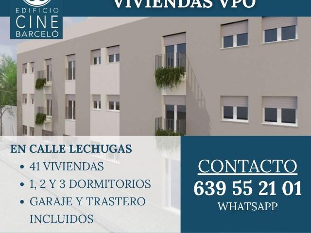 EXCLUSIVA! OBRA NUEVA. PISO 3 HABITACIONES en C/ Lechugas