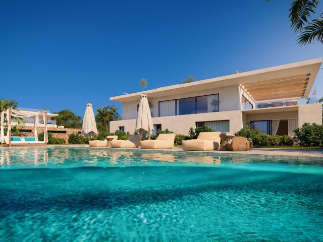 Exclusiva promoción de 4 villas de obra nueva situada en S'E. 562m² Ibiza
