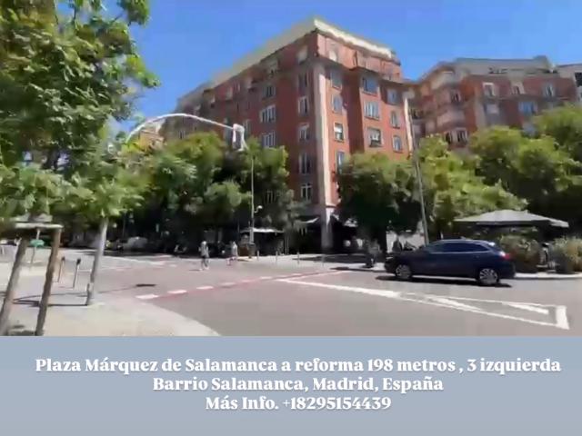 EXCLUSIVA RESIDENCIA PARA REFORMAR EN PLAZA MARQUÉS DE SALAMANCA