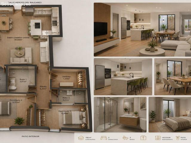EXCLUSIVA VIVIENDA A ESTRENAR EN LA ALAMEDA
