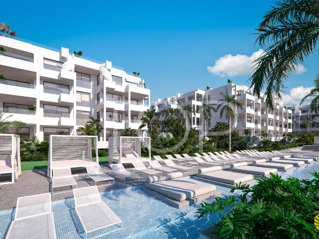 Exclusiva vivienda en planta baja con amplias terrazas en nuevo complejo de lujo en Palm Mar