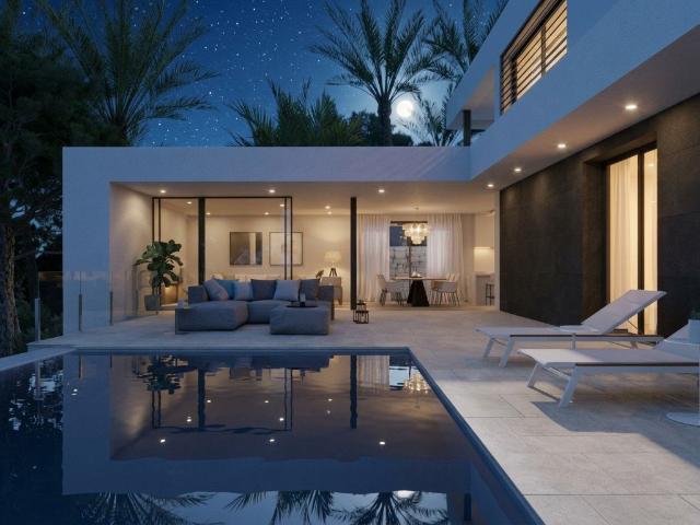 Exclusiva Villa Con Piscina Desbordante Y Vistas Panorámicas. 0m² Cumbres de Alcalali