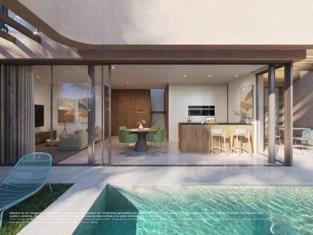 Exclusiva villa con 3 dormitorios y piscina privada en prime. 133m² Baños y Mendigo