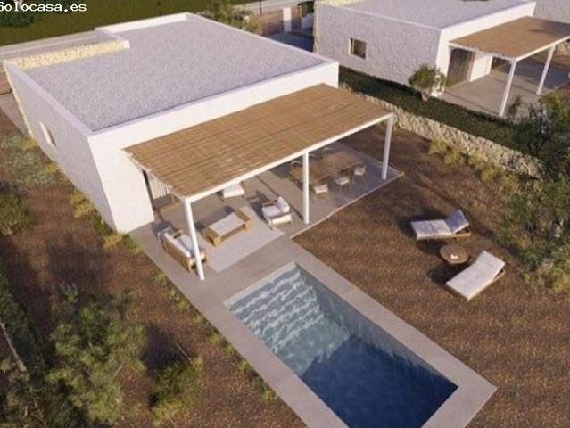 Exclusiva Villa de Obra Nueva con Piscina Frente al Pinar de la Playa de Sant Jordi