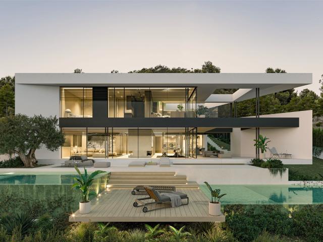 Exclusiva villa de obra nueva en Premià de Dalt con vistas p. m² Premia de Dalt