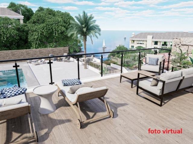 Exclusiva villa de obra nueva integral con vistas al mar en Pueblo Acantilado – El Campello