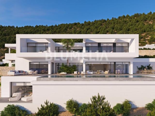 Exclusiva villa de lujo con vistas al mar en venta en Beniss. 434m² Benissa