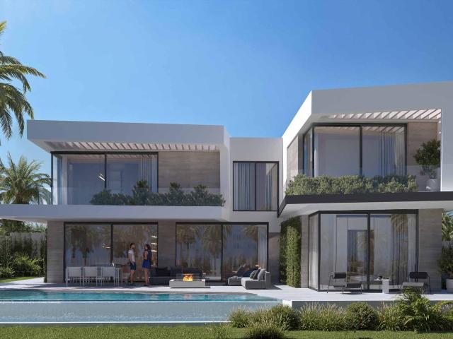 Exclusivas villas de nueva construcción cerca del mar en Cal. 386m² Mijas Costa