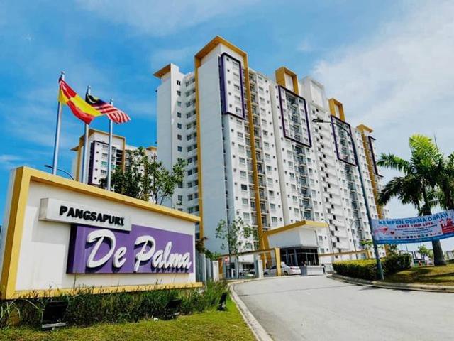 Exclusive 3Bedroom Residence Pangsapuri De Palma Setia Alam Freeho