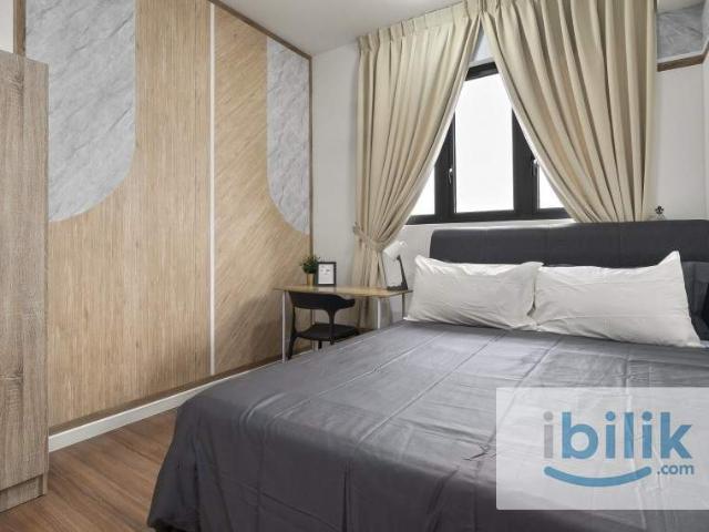 Exclusive fully furnished middle room @ m vertica near mrt/lrt