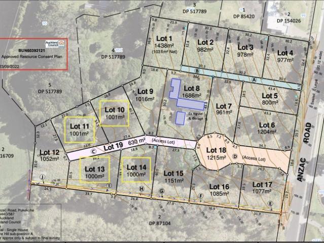 TITLE NOW THROUGH! 7 LOTS AVAILABLE