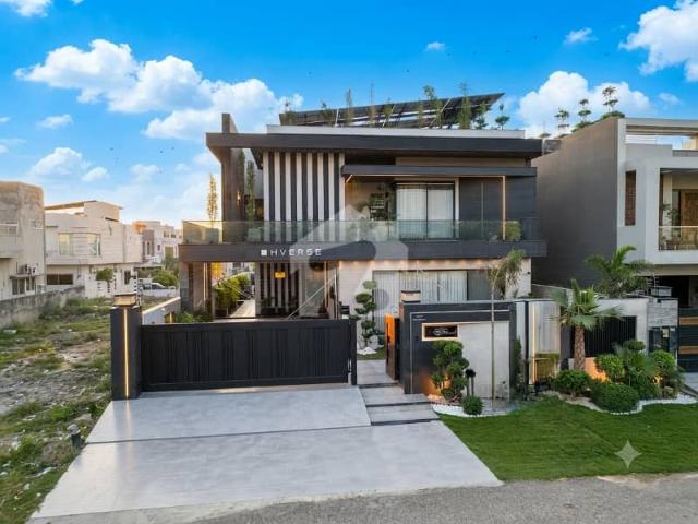 Exclusive One Kanal Ideal For Families Most Beautiful Modern Design FULL FURNISHED FULL BASMENT Bungalow For Sale At Prime Location Of DHA