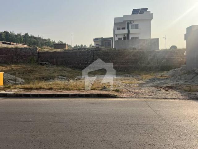 Exclusive Offering: Premium Plot In Sector M Road 1 Heighted Location Solid Land Bahria Enclave, Islamabad