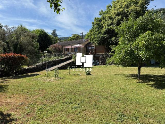 Exclusivité, 07140 Les Vans à 5 min: confortable villa de p. 74m² Gravières