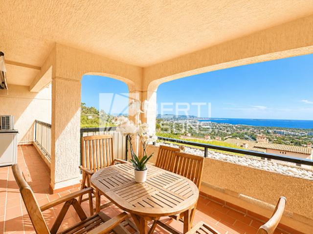 EXCLUSIVITE 2P 50M² + 16,50M² TERRASSE DERNIER ETAGE DANS DOMAINE SECURISE 24H/24 PARKING EXT. CAVE