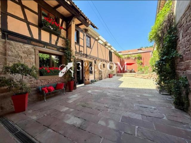 EXCLUSIVITÉ 3%.COM HURTIGHEIM, BELLE MAISON ALSACIENNE DE