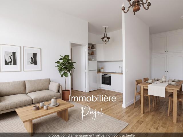 EXCLUSIVITE T2 de 42m2 bien agencé secteur Saint Charles