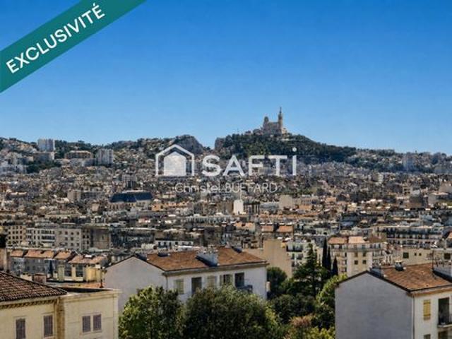 Exclusivité – T4 rénové avec vue panoramique sur Marseille – La Blancarde