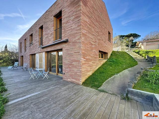 EXCLUSIVITÉ – TOULOUSE COTEAUX Villa d'architecte contemporain