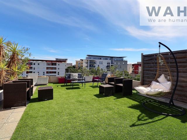 Exclusivité Vente Appartement Duplex 4 Pièces Avec Terrass. 117m² Montpellier