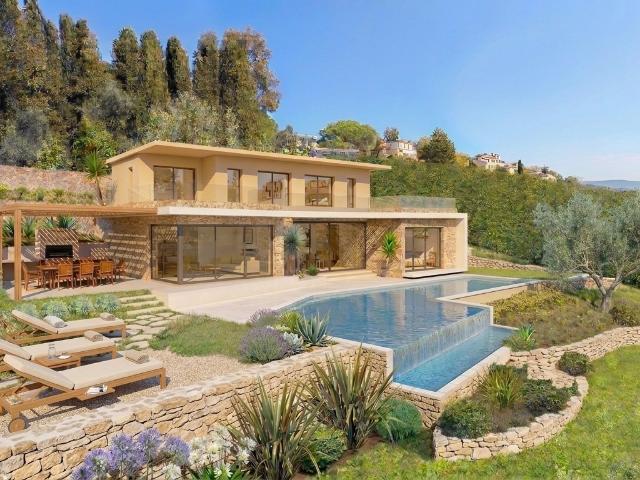 EXCLUSIVITE VENCE Terrain à bâtir avec vue mer