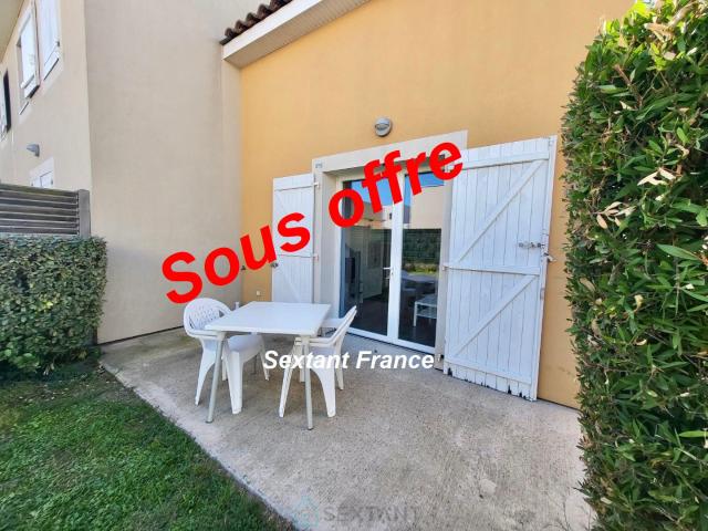 EXCLUSIVITE VILLA T2 34 M². MEUBLÉE LMNP. JARDIN. PARKING