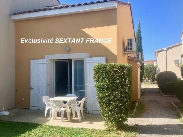 EXCLUSIVITE VILLA T2 34 M². MEUBLÉE LMNP. JARDIN. PARKING