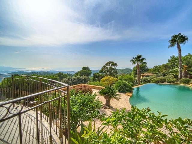 EXCLUSIVITE VILLA VUE MER PANORAMIQUE LA CADIERE D'AZUR
