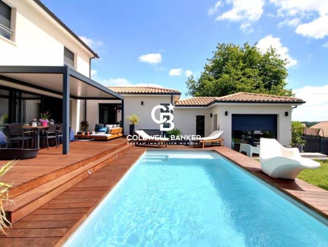 Exclusivité Villa haut de gamme Montussan centre piscine garage