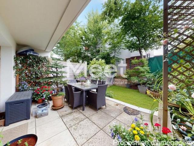 EXCLUSIVITÉ VITRY SUR SEINE APPARTEMENT 2 PIÈCES DE 41 M² AVEC JARDIN PRIVATIF VENDU LOUÉ