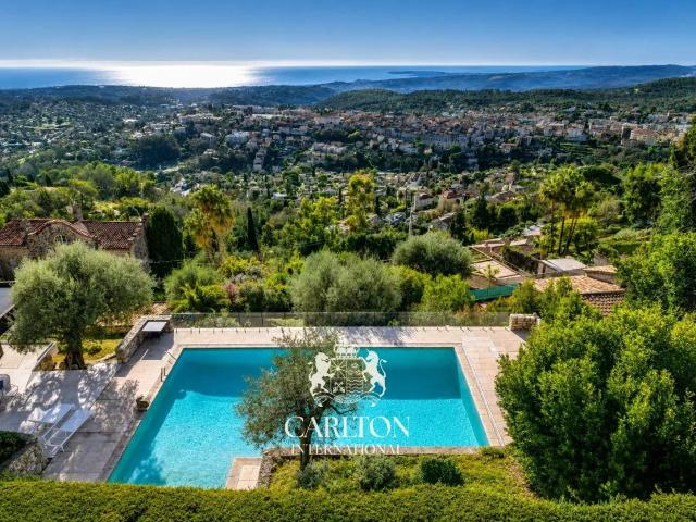 Exclusivite Vue Mer Panoramique Exceptionnelle 208m² Vence