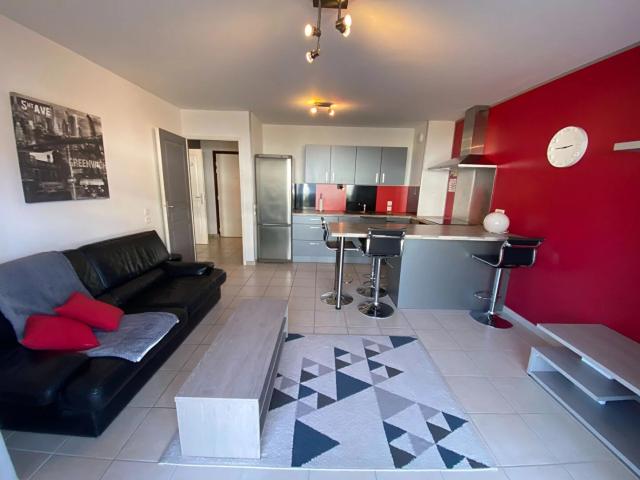Exclusivité: A louer T2 meublé de 44.28 m² avec parking et gara