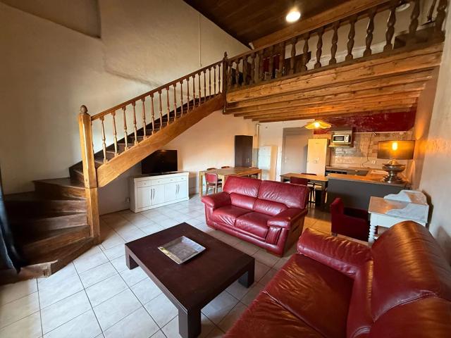 Exclusivité: A louer T2 meublé en duplex de 60,62 m² au 1er éta