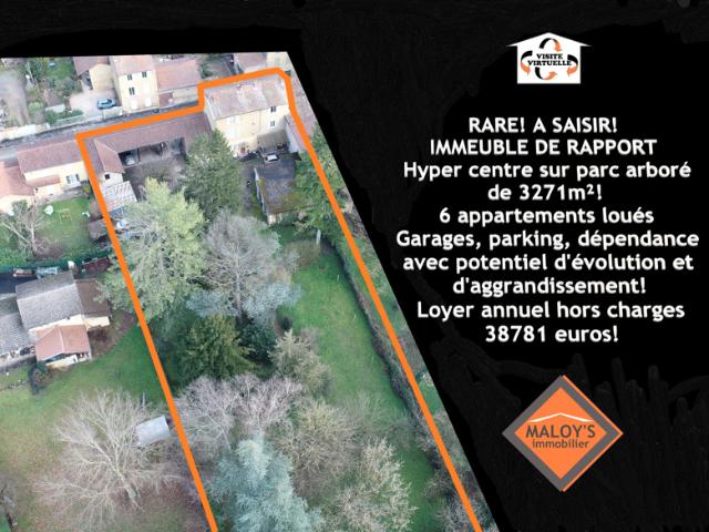 EXCLUSIVITE À VENDRE IMMEUBLE DE RAPPORT 6 APPARTEMENT