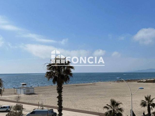 ? EXCLUSIVITÉ – APPARTEMENT T2 D'ANGLE VUE MER ET PORT – CANET