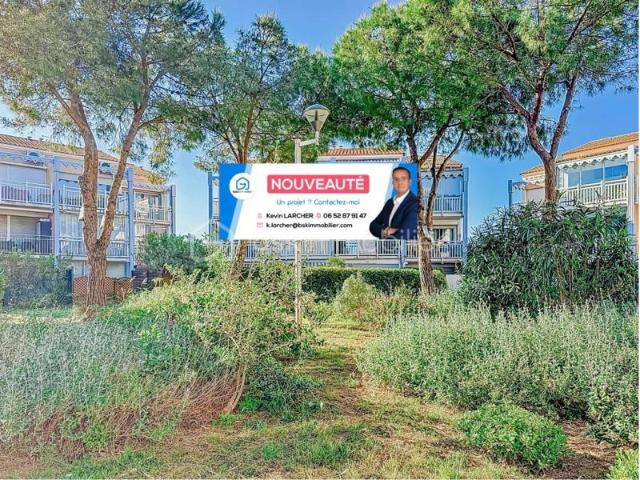 EXCLUSIVITÉ * Appartement T2 de 33m2 avec parking et piscine à PALAVAS