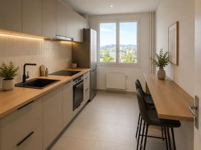 EXCLUSIVITE Appartement T4 de 83,75 m² balcon, cave et parking – Résidence sécurisée LYON 5ᵉ