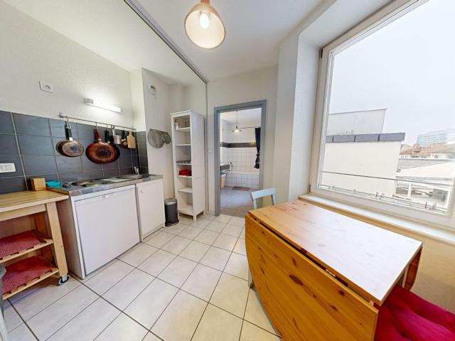 EXCLUSIVITE Appartement meublé 28 m2 Avenue de Colmar, côté cour Mulhouse