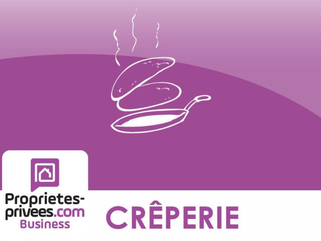 EXCLUSIVITE Bar crêperie restauration 70 couverts avec terrasse et logement
